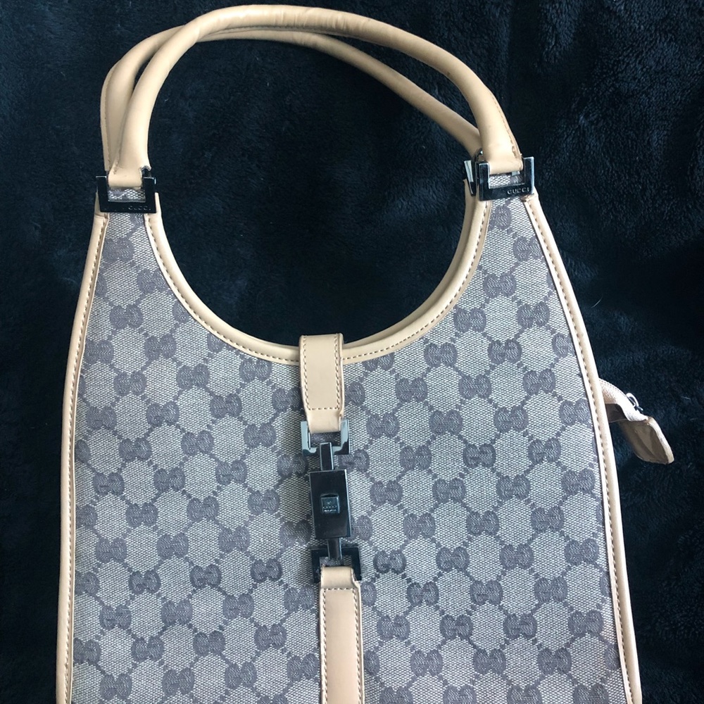 Gucci Canvas Tote Handbag